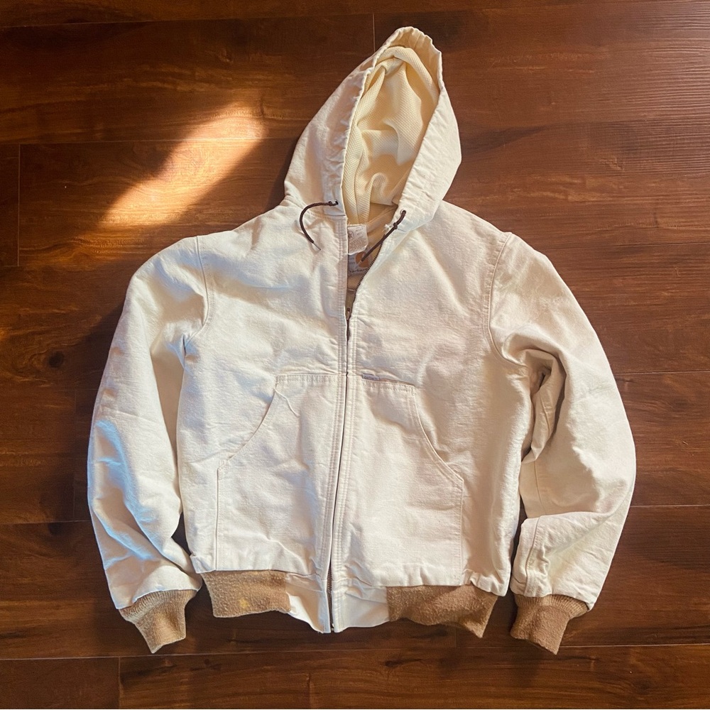 RARE Vintage 1989 Carhartt 100 Year Anniversary Youth Hooded Active Jacket